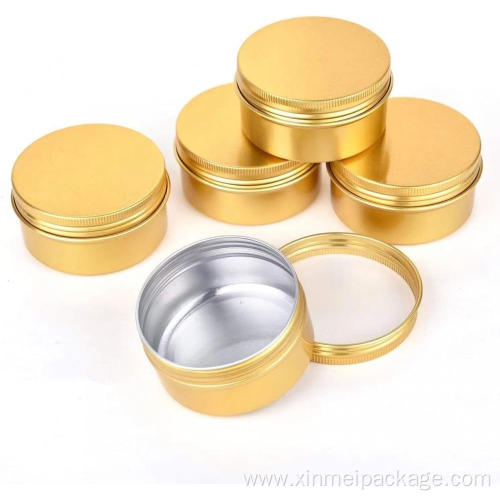 150ml 5Oz round aluminum tin for cosmetic